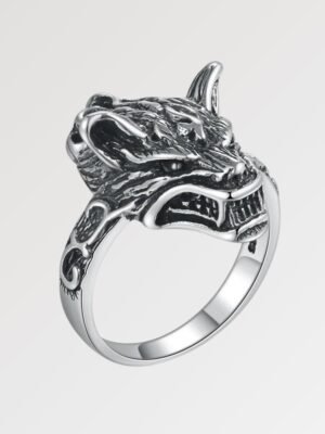 Bague Loup en Argent 'Matsue' Japanstreet