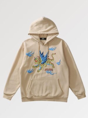 hoodie imprimé japonais