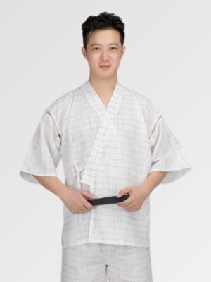 Jinbei Homme Blanc 'Samura Set' Japanstreet