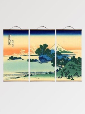 Tableau triptyque japonais