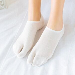 Chaussettes Japonaises Tabi Invisibles - Blanc