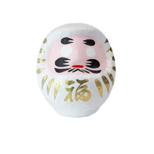 Daruma Japonais Blanc