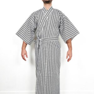 Yukata Japonais Blanc - M